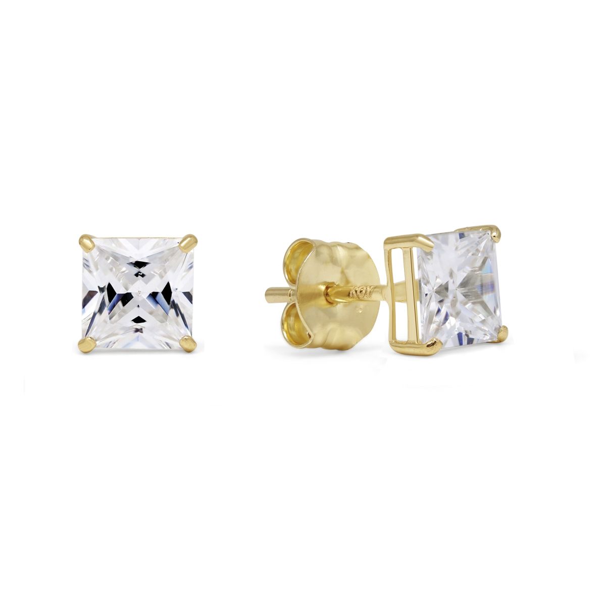 Gold Ohrringe 4 mm K-SC44Z