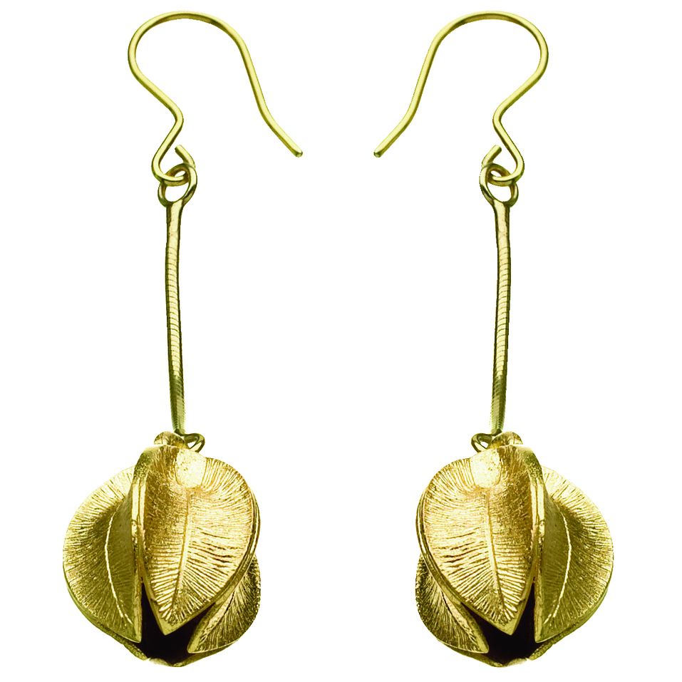 Kalevala Snow Flower Earrings long 3682141K