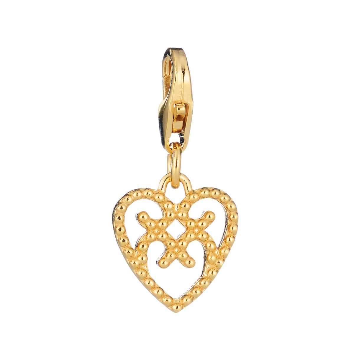 Lumoava Helmi Herz vergoldet 10 × 11 mm L61254100000