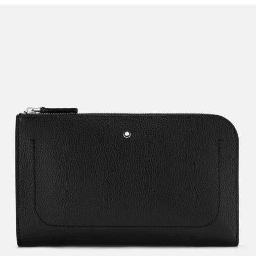 Montblanc Soft Grain Pouch Small In MB126246