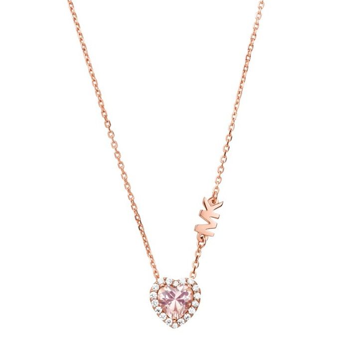 Michael Kors Rose Heart-Cut Halskette MKC1520A2791