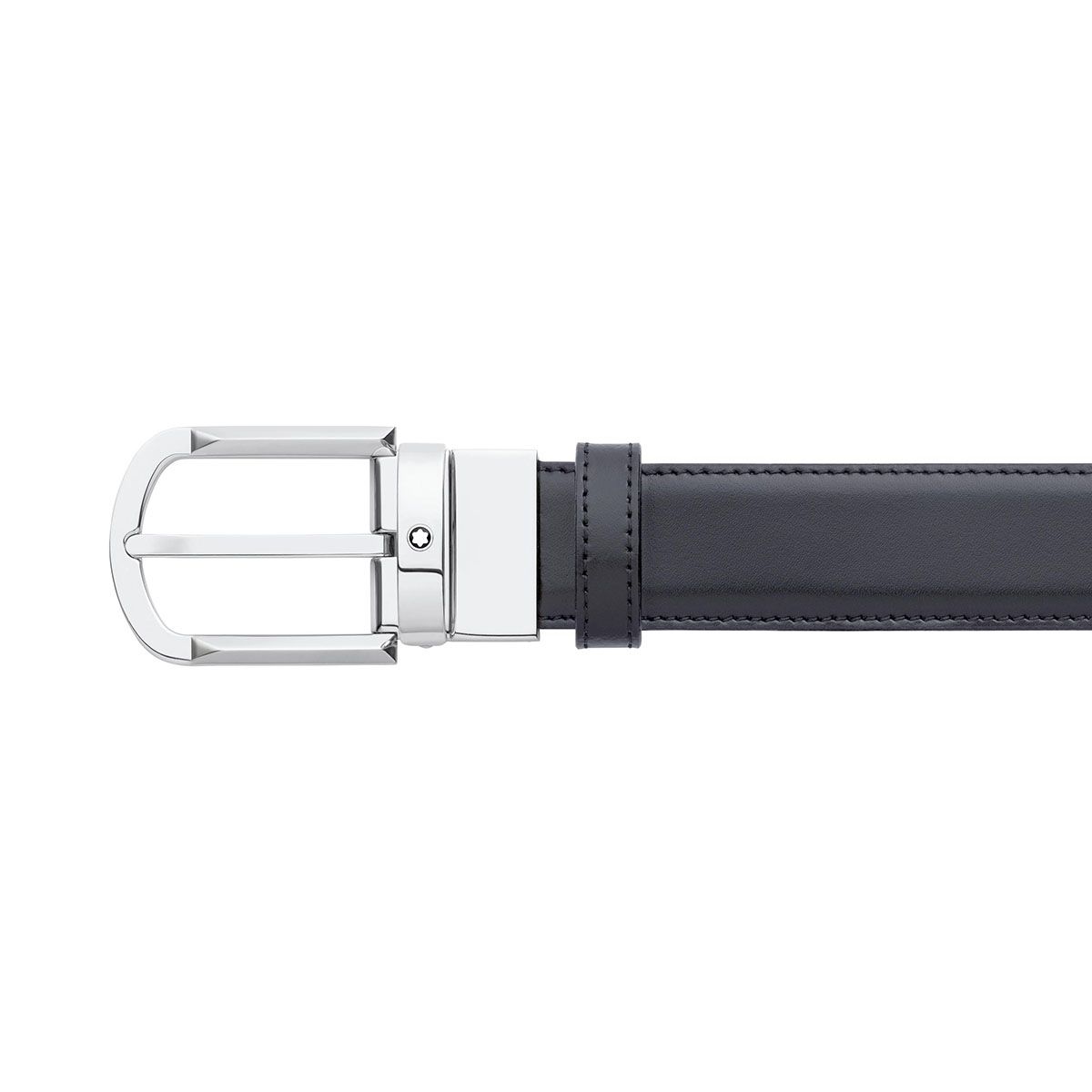 Montblanc Horseshoe Buckle Black/brown 30 mm Reversible Leather bälte MB111080