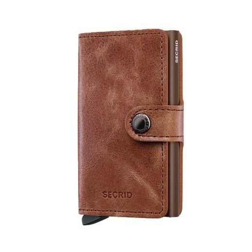 Secrid Miniwallet Vintage Cognac Brown MV-COGNAC-BROWN