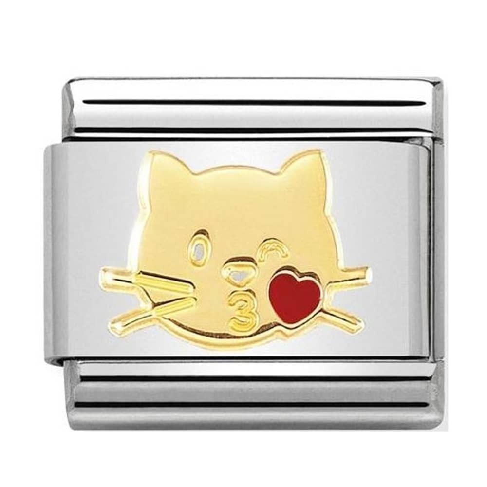 Nomination Classic 18K Cat Kiss 030272/45