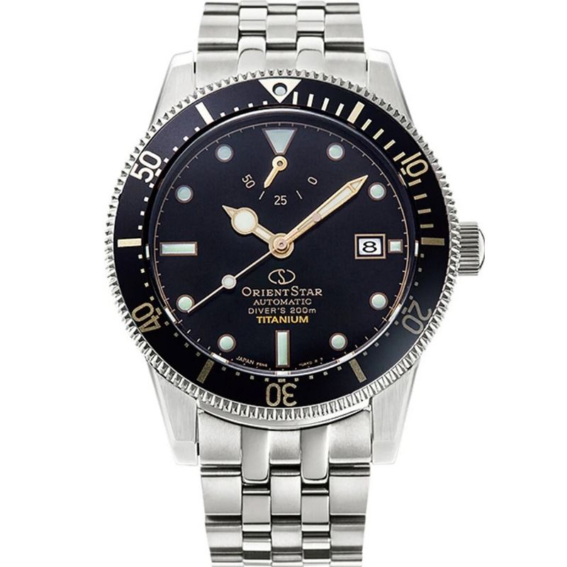 Orient Star Sports M42 Diver 1964 2nd Edition Titanium Automatic Limited Edition RE-AU0702B00B