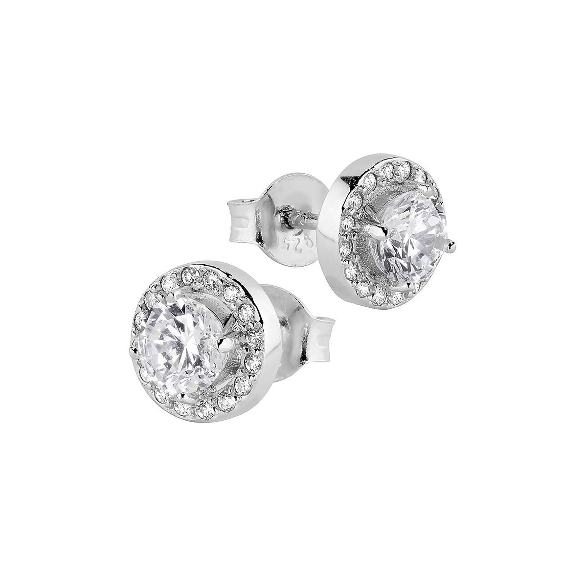 Silber Ohrringe PSS0279ES-8MM