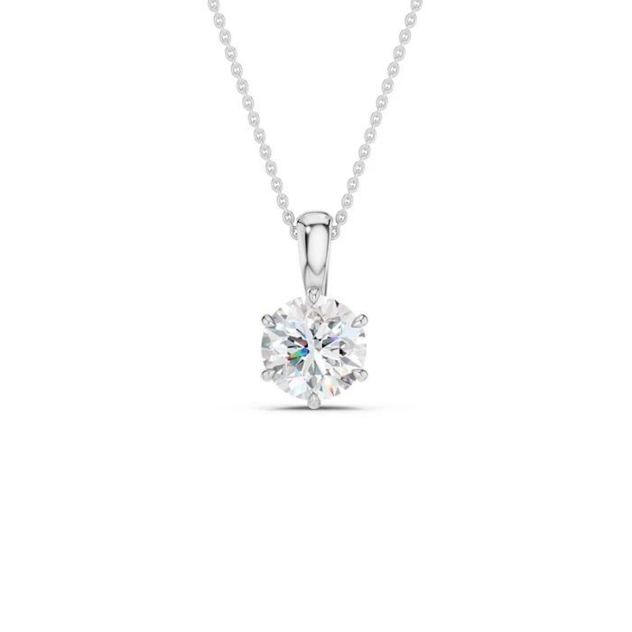 Brilliant Star Anhänger, Labordiamant PS05955 WG