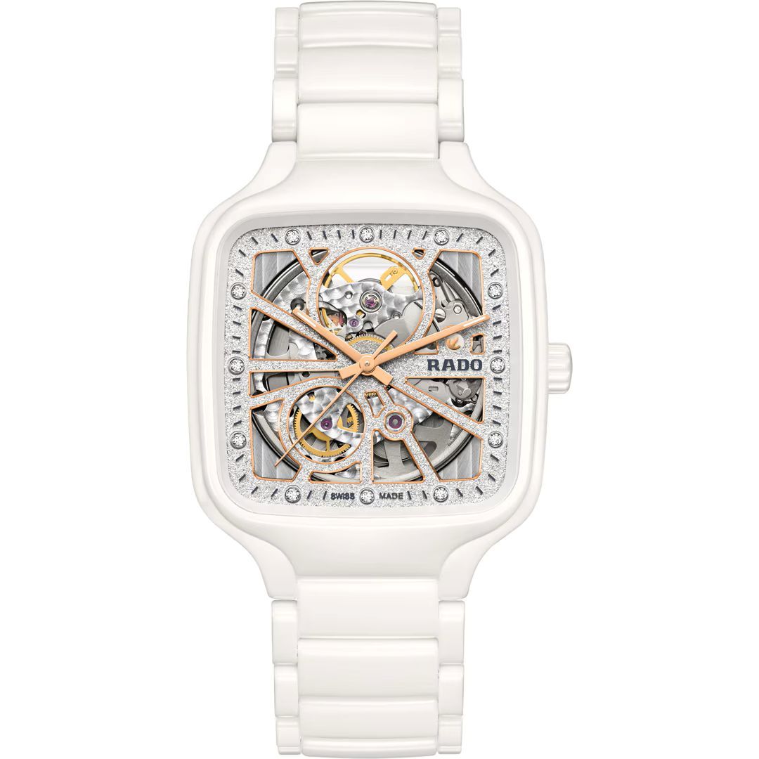 Rado True Square Automatic Open Heart Sparkling 38 mm R27073722 