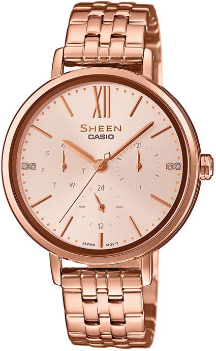 Casio Sheen -rannekello SHE-3064PG-4AUER