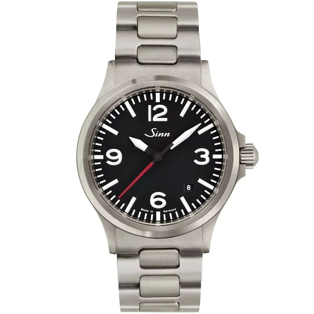 Sinn 556 A -rannekello / teräs twolink 556.0141