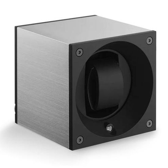 SwissKubik Masterbox Aluminium Brushed Uhrenbeweger SK01.AE000
