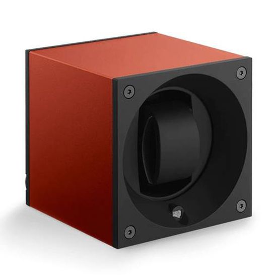 SwissKubik Masterbox Aluminium Orange Uhrenbeweger SK01.AE010