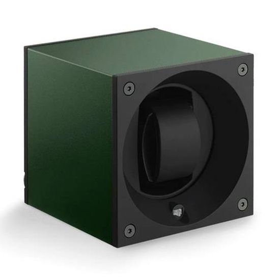 SwissKubik Masterbox Aluminium Dark Green Uhrenbeweger SK01.AE014