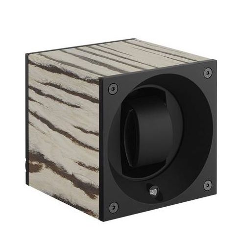 SwissKubik Masterbox Wood Zebra Mat  Uhrenbeweger SK01.BZ001