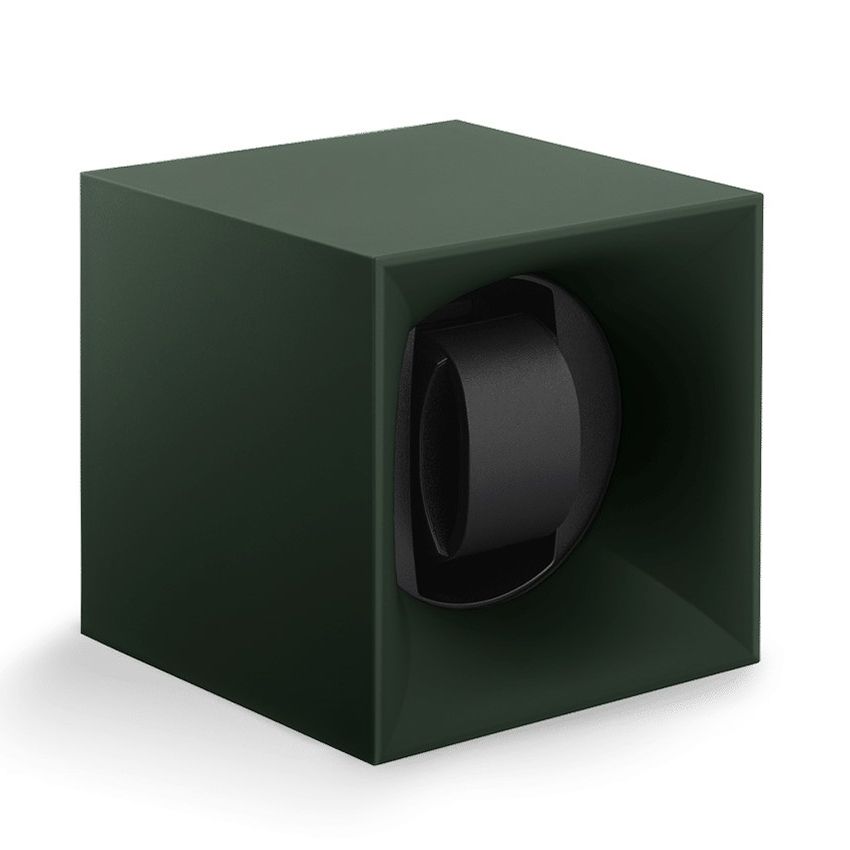 SwissKubik Startbox Soft Touch Green Uhrenbeweger SK01.STB.002