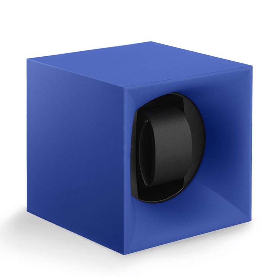 SwissKubik Startbox Soft Touch Blue Uhrenbeweger SK01.STB.005