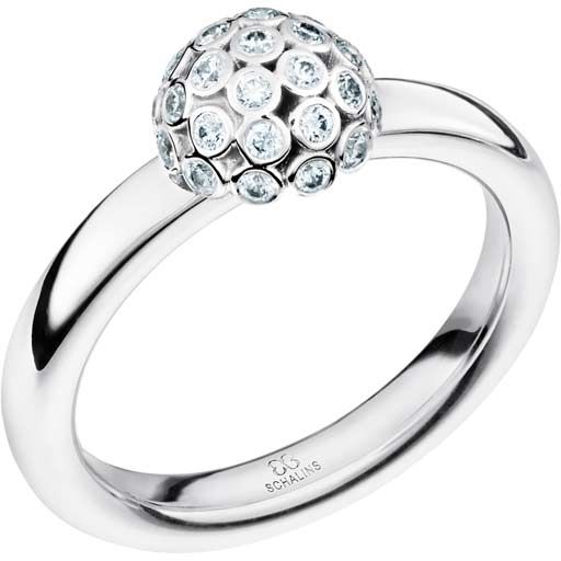 Schalins Snödroppe 0,29ct, MG016  Weißes Gold