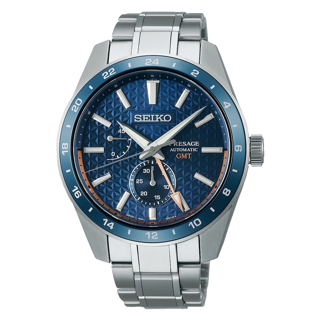 Seiko Presage Automatic Sharp Edged GMT Aitetsu klocka SPB217J1