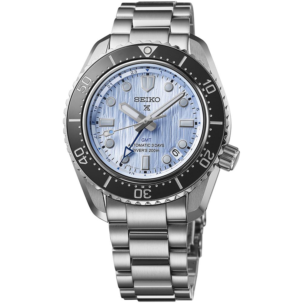 Seiko Prospex Glacier Blue Limited Edition GMT SPB385J1