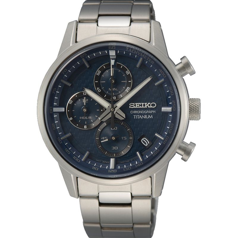 Seiko Titanium Chronograph SSB387P1