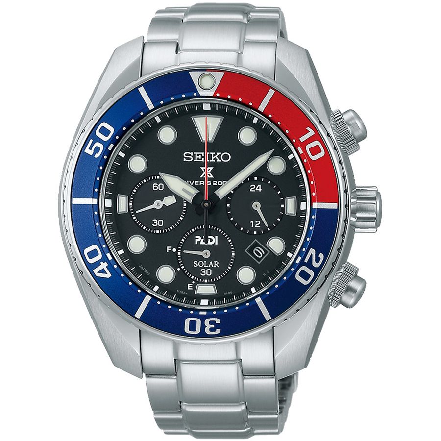 Seiko Prospex Pepsi PADI Sumo Solar SSC795J1