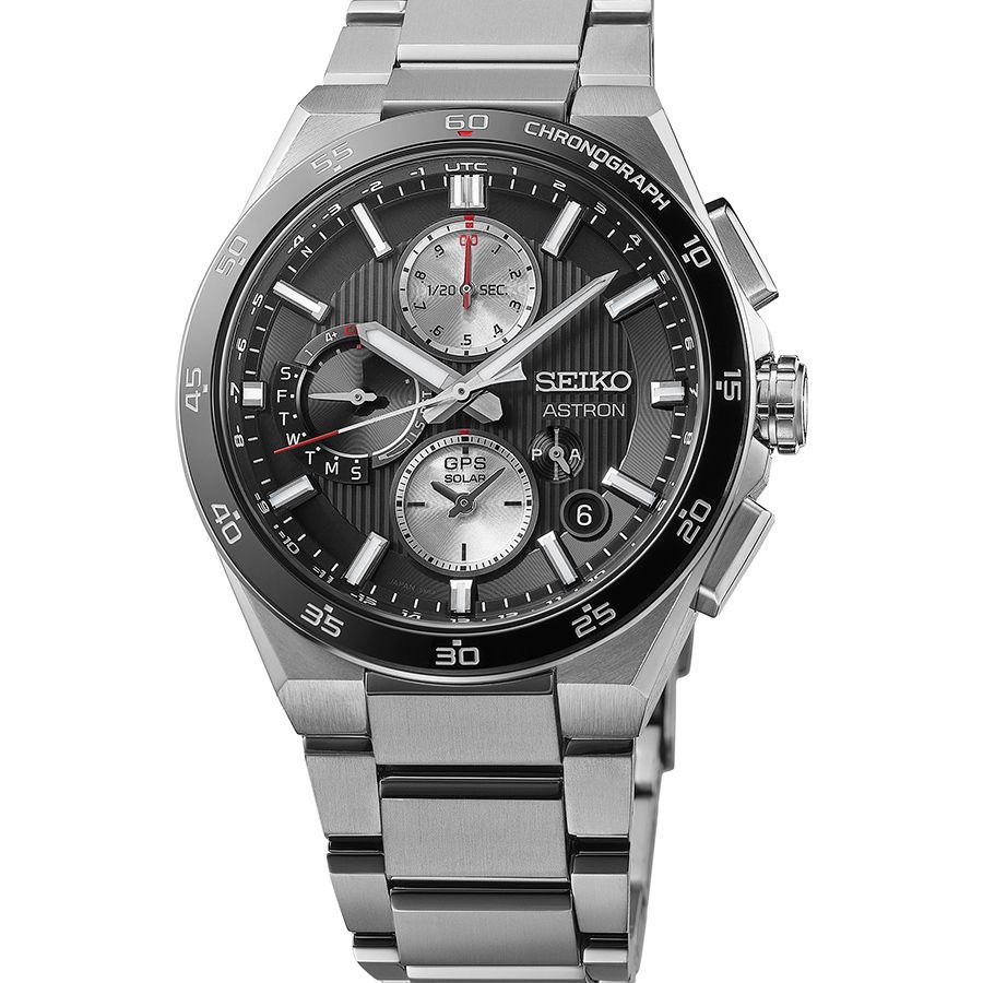 Seiko Astron GPS Solar Dual-Time Chronograph SSH151J1