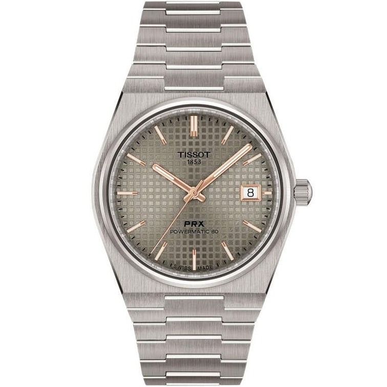 Tissot PRX Titanium 38mm Powermatic 80 T137.807.44.061.00