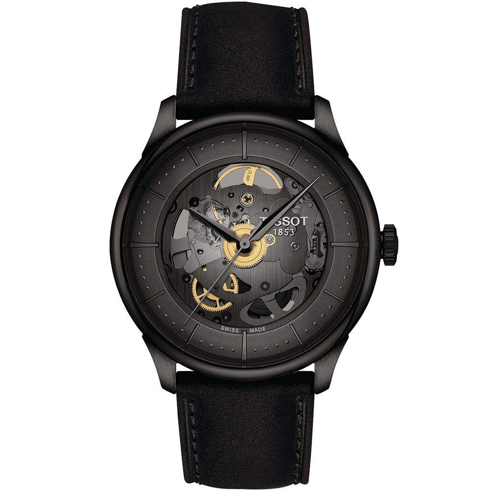 Tissot Chemin Des Tourelles Squelette Powermatic 80 T139.836.36.441.00