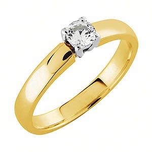Sandberg Aamukaste I -timanttisormus (0.22ct) V-236