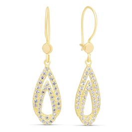 Gold Earrings K-E91977Z | Kulta-Center.com