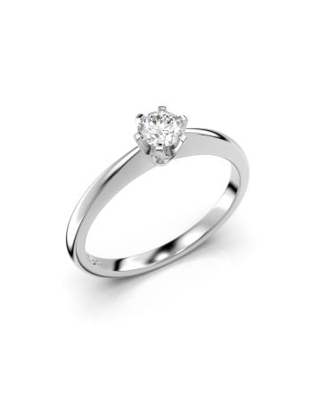 Festive Classic timanttisormus, platina 128-020-PT