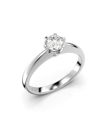 Festive Classic timanttisormus, platina 128-040-PT