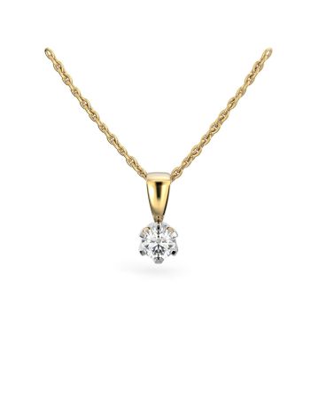 Festive Classic timanttiriipus, kelta- ja valkokulta 129-020R-KV