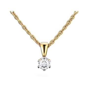 Festive Classic timanttiriipus, kelta- ja valkokulta 129-040R-KV