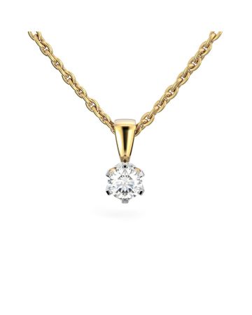 Festive Classic timanttiriipus, kelta- ja valkokulta 129-045R-KV