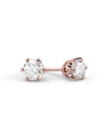 Festive Classic Diamanten Ohrringe 14-129-060K-PK-HVS1