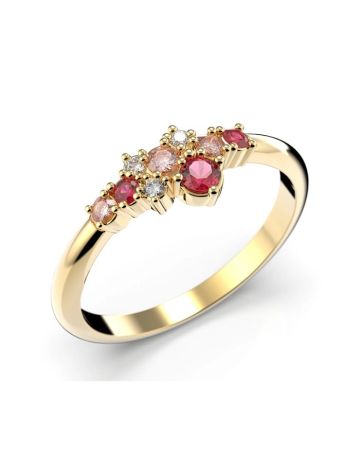 Festive Nelly Pink timanttisormus 14-609-019P-KK-HSI1