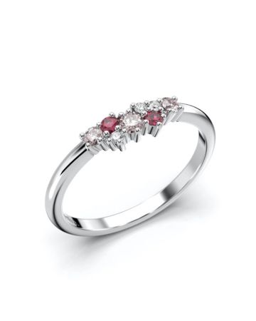 Festive Nadja Pink timanttisormus 14-650-018P-VK-HSI1
