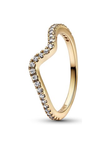 Pandora Sparkling Wave sormus 162539C01-4