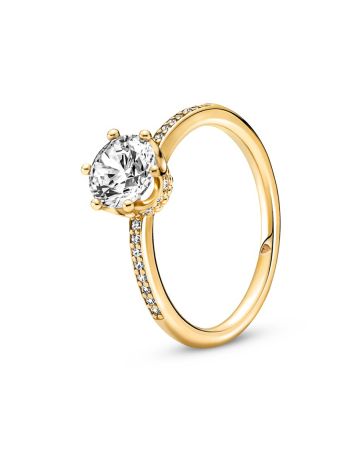 Pandora Sparkling Crown Solitaire sormus 168289C01-16