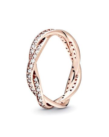 Pandora Rose Twisted Lines sormus 180892CZ-4