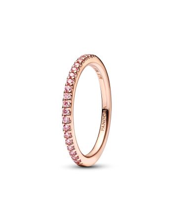 Pandora Sparkling Pink Band Ring 182999C01