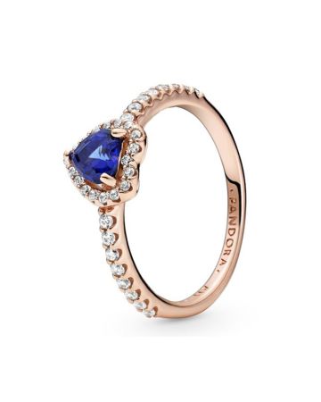 Pandora Rose Heart Twilight Blue sormus 188421C01-2