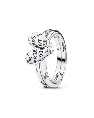 Pandora Stranger Things Friends Don't Lie Ring 193575C00