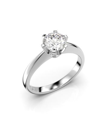 Festive Classic timanttisormus, platina 204-070-PT