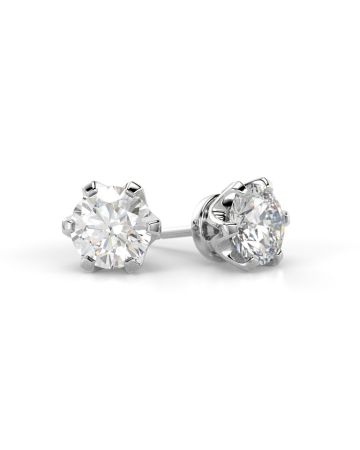 Festive Classic korvakorut, valkokulta 205-180K-VK