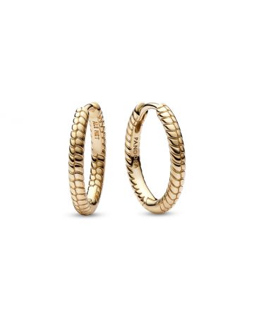 Pandora Moments Small Charm Hoop Ohrringe 262728C00