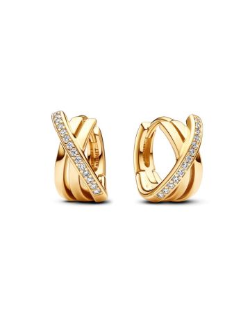 Pandora Crossover Pavé Hoop korvakorut 263150C01