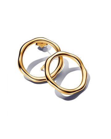 Pandora Organically Shaped Circle Stud korvakorut 263265C00