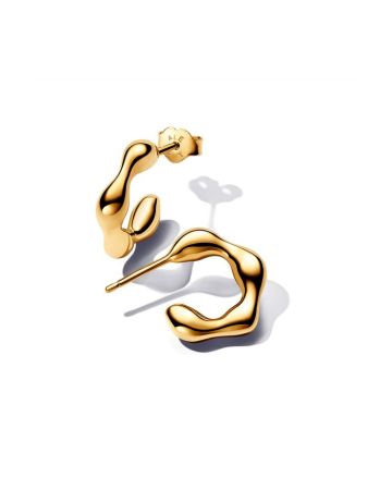 Pandora Organically Shaped Open Hoop korvakorut 263269C00